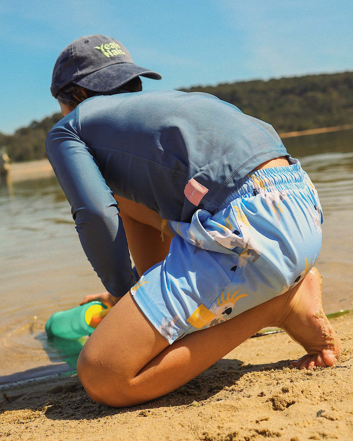 You Little Ripper Kids Rashie in Navy