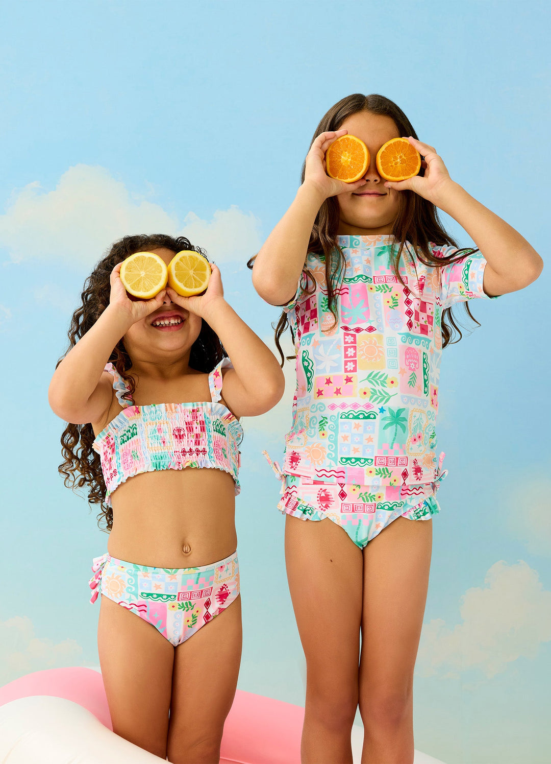 Capri Ruched Rash Set