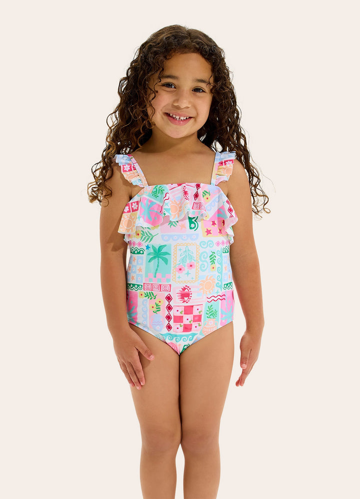 Capri Frill One Piece