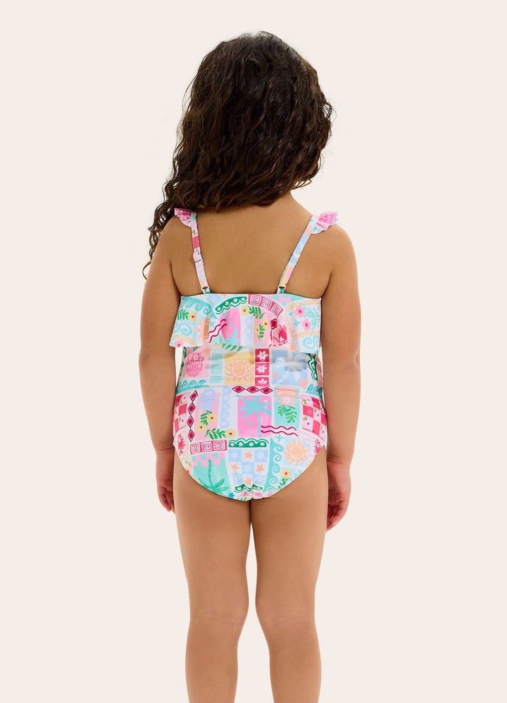 Capri Frill One Piece