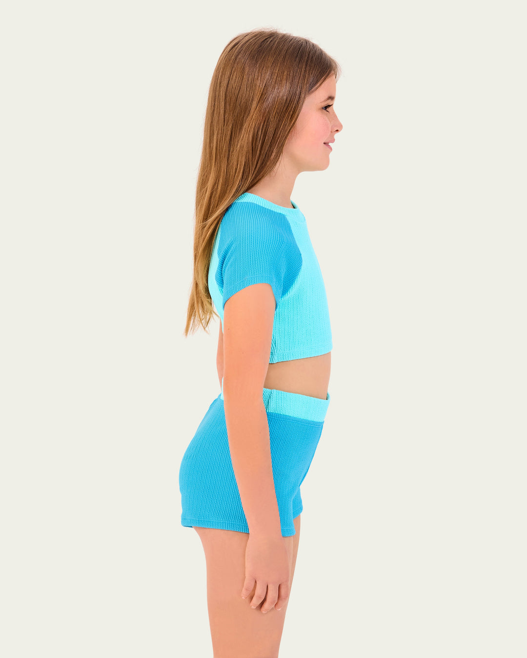 Texture Short Sleeve Surf Set