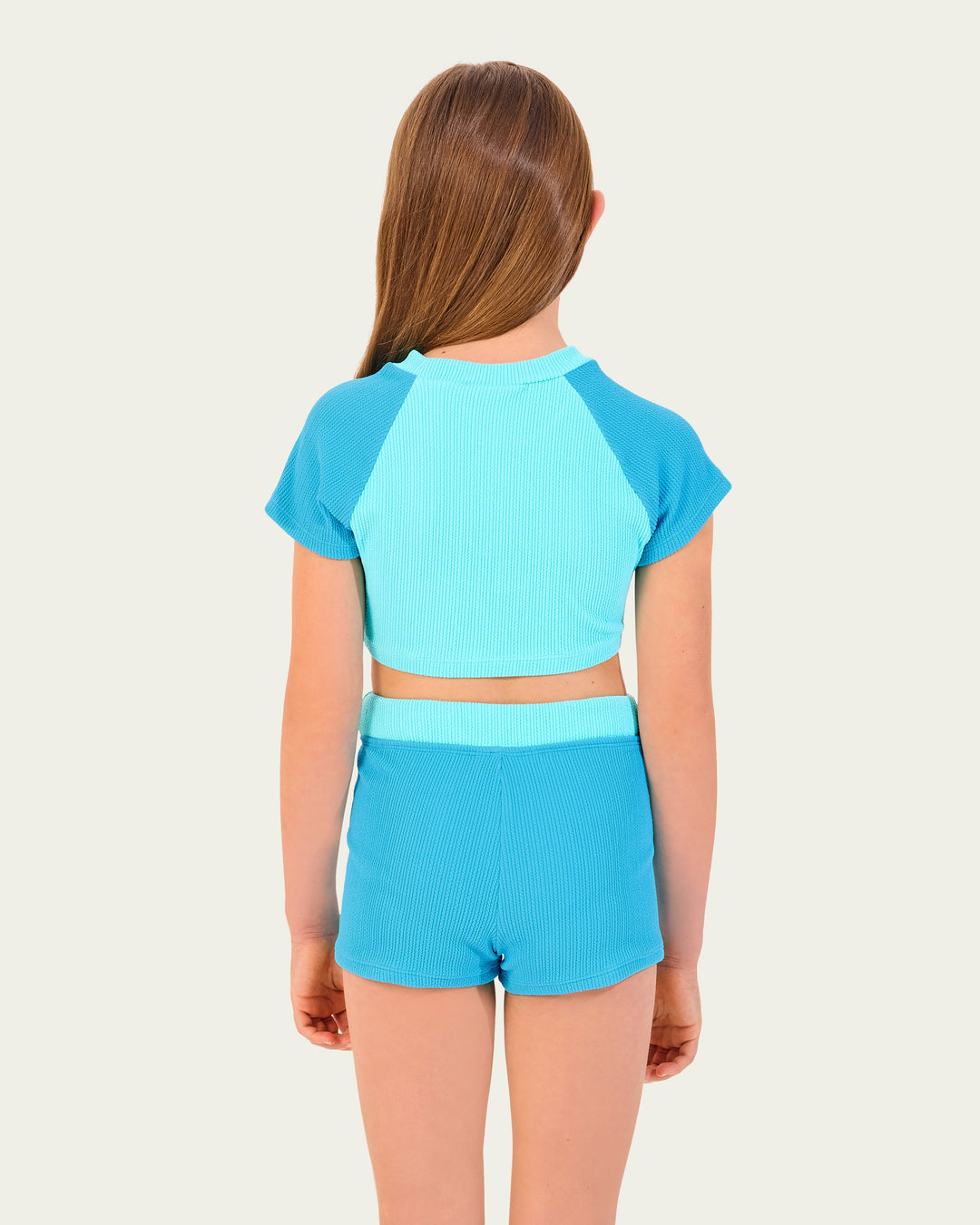 Texture Short Sleeve Surf Set