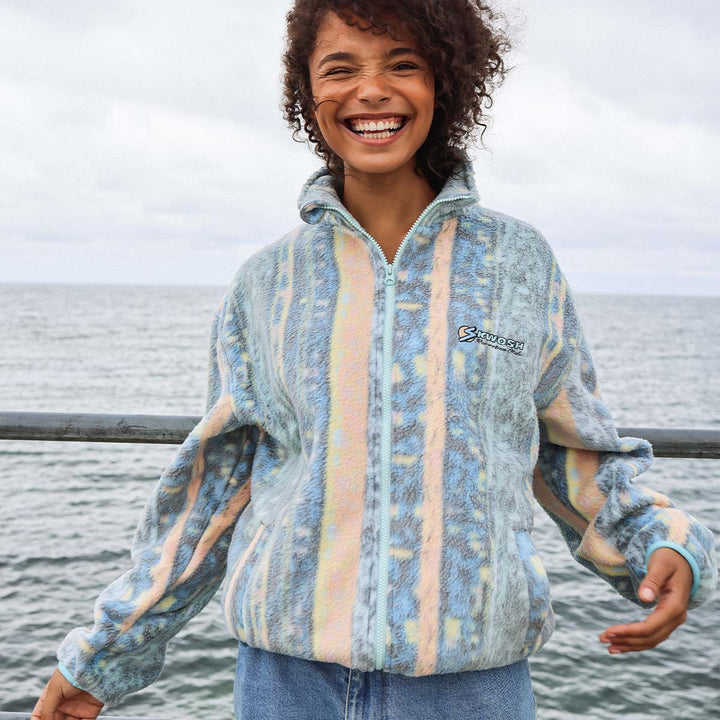 Swayze Stripe Polar Fleece Jacket