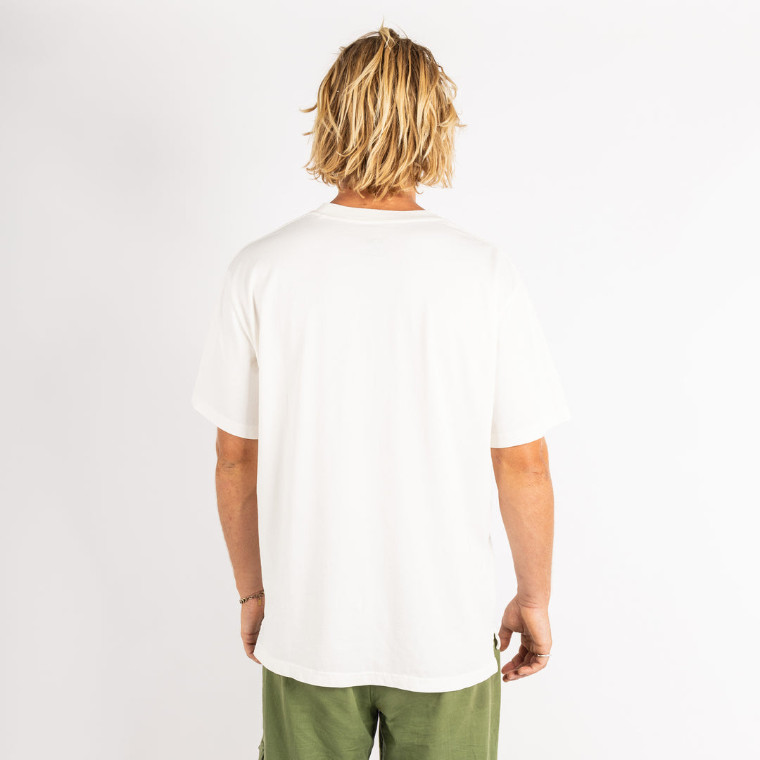 Lucky Duck Slang Tee in White
