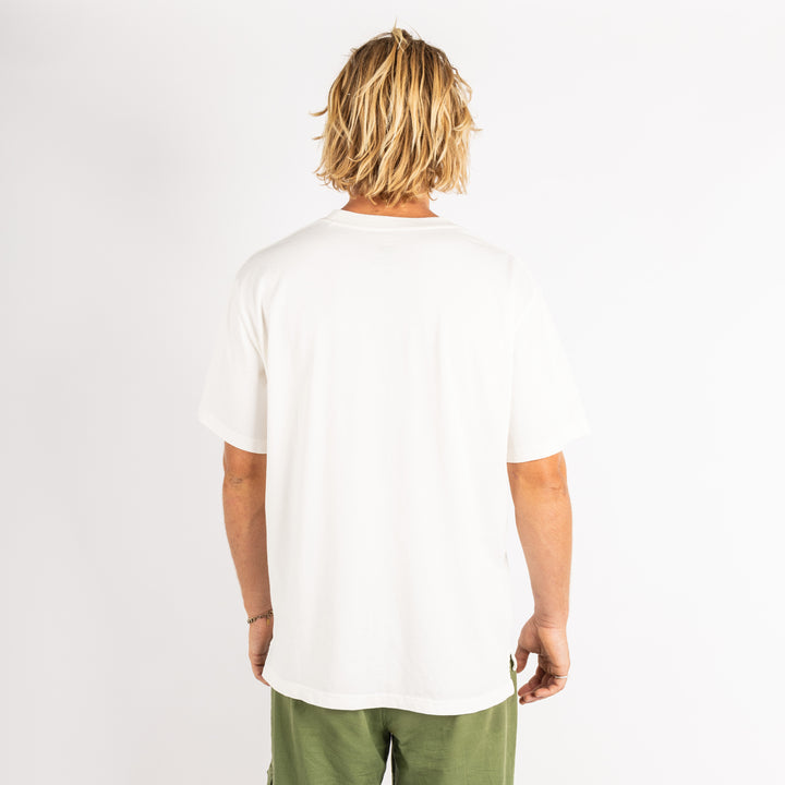 Lucky Duck Slang Tee in White