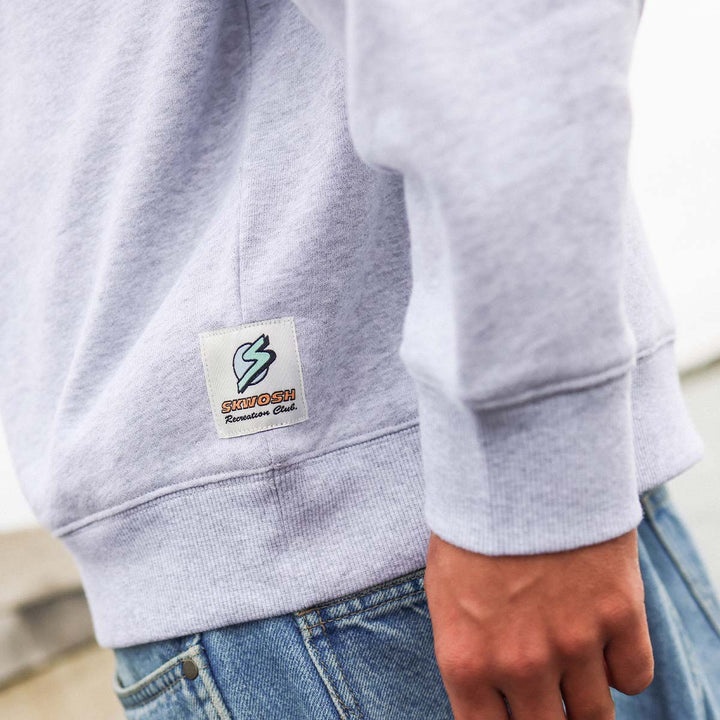 You Little Ripper Crew Neck Sweat in Grey Marle