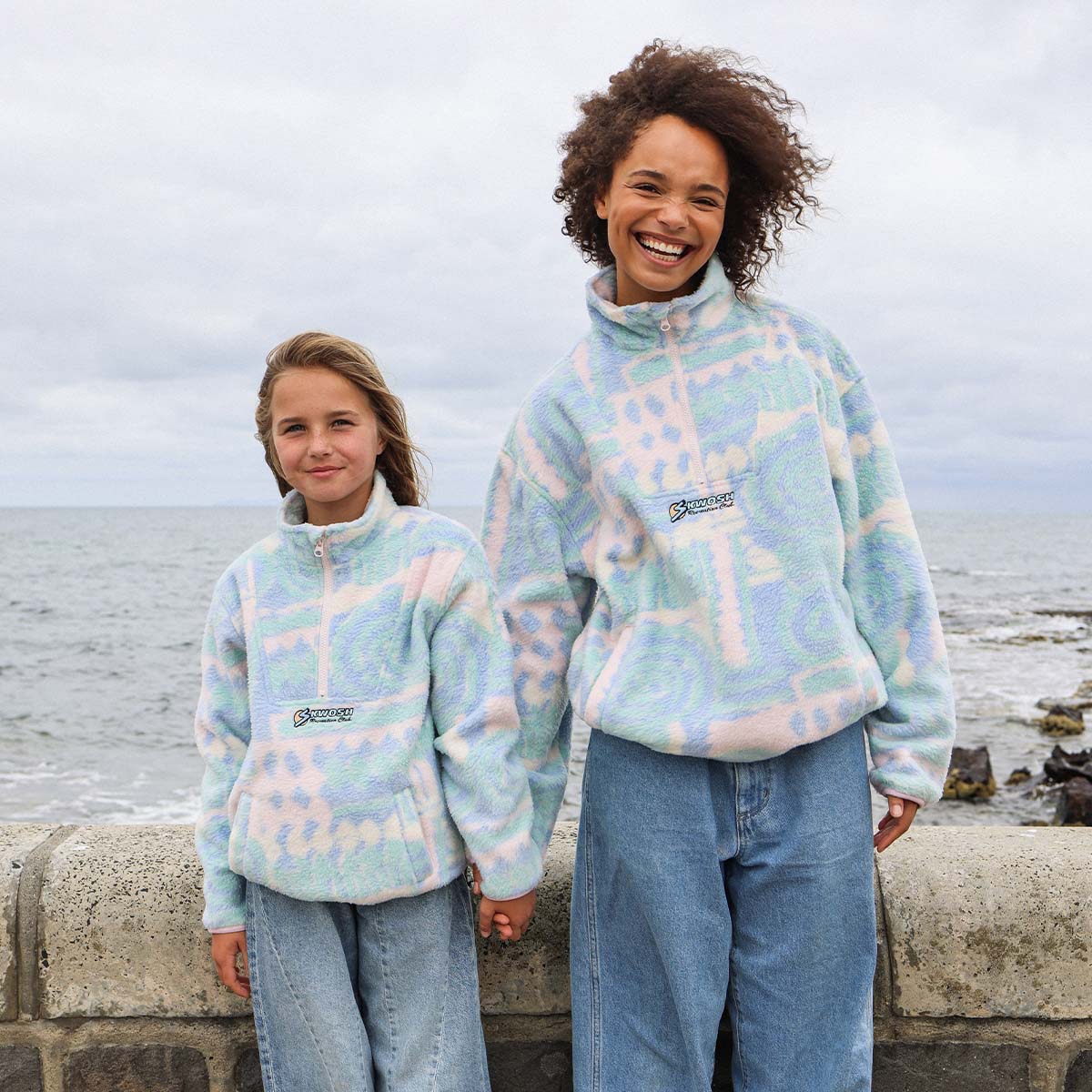 Chilladelphia Kids Polar Fleece Half Zip