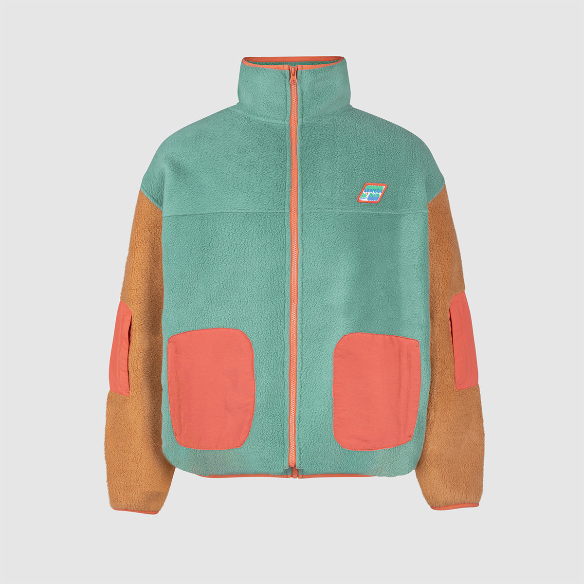 Camper Polar Fleece Utility Jacket