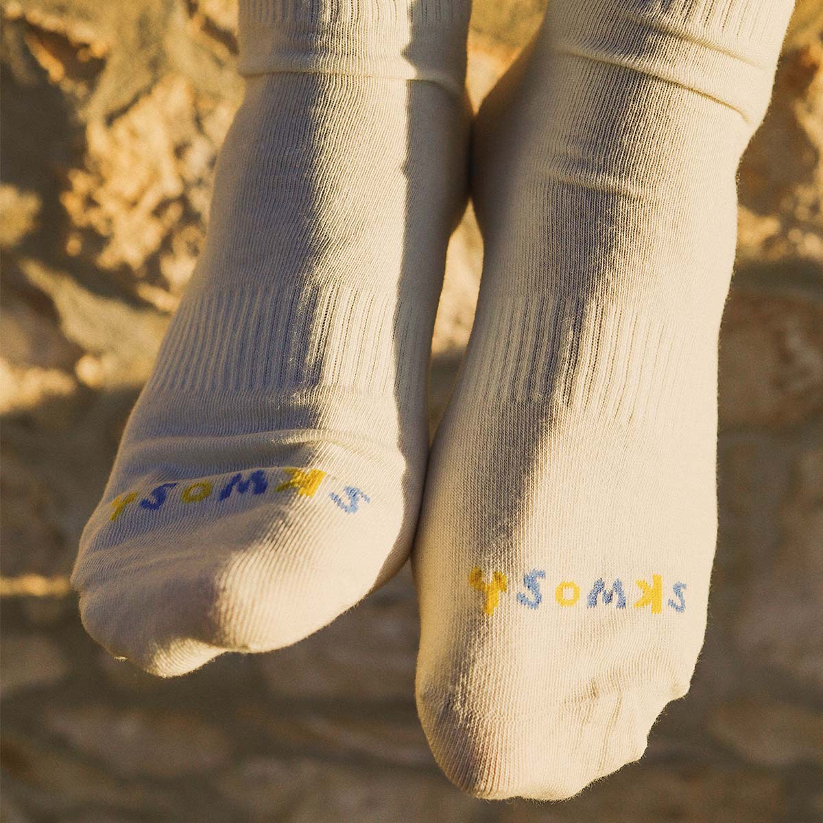 Easy Tiger Socks in Multi Stripe