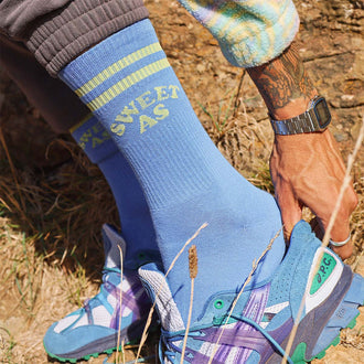 Sweet As Socks in Blue