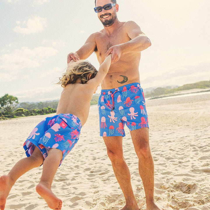 So Jelly Mens Swim Shorts in Royal Blue