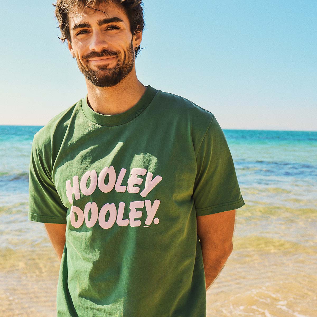 Hooley Dooley Slang Tee in Green