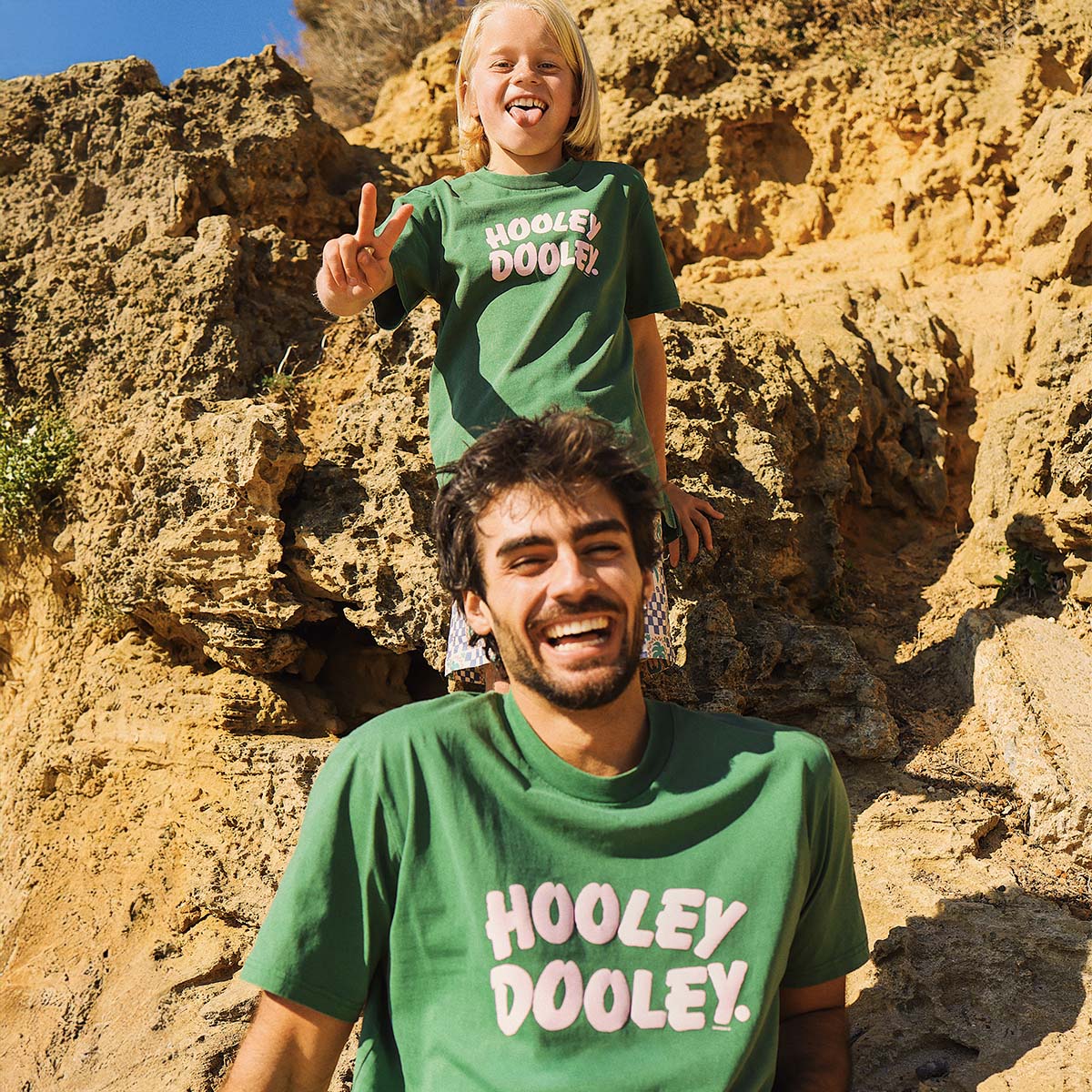 Hooley Dooley Slang Tee in Green