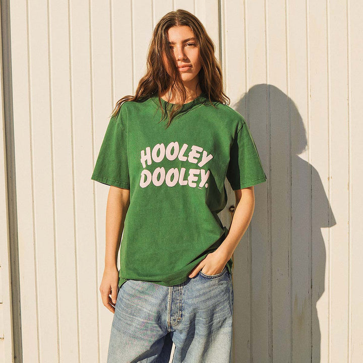 Hooley Dooley Slang Tee in Green
