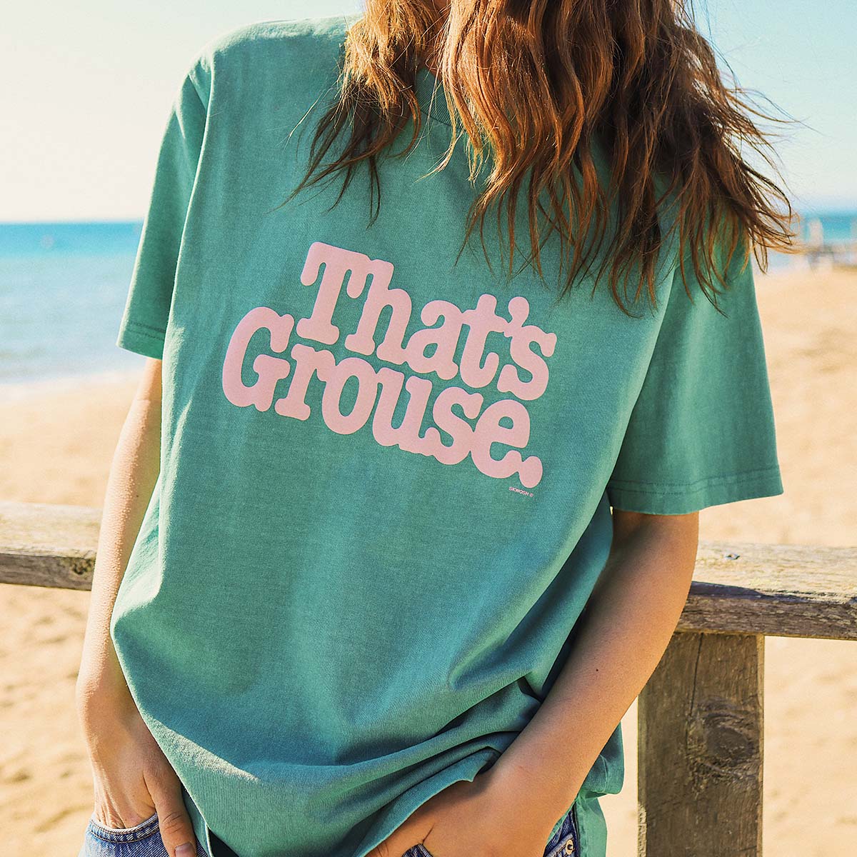 That’s Grouse Slang Tee in Green