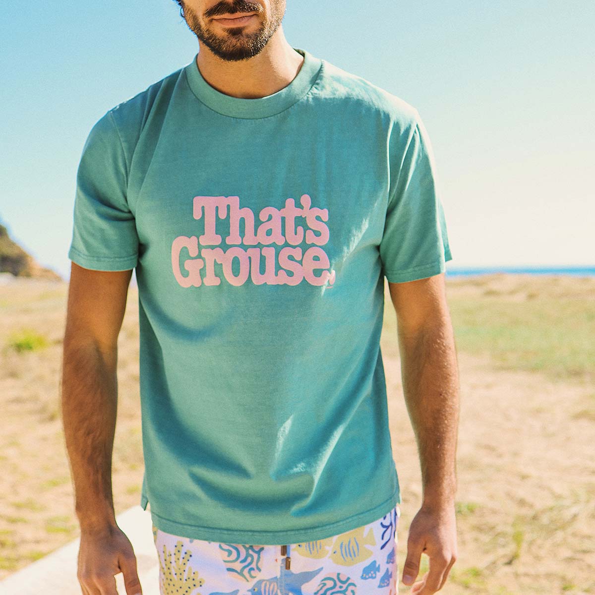 That’s Grouse Slang Tee in Green