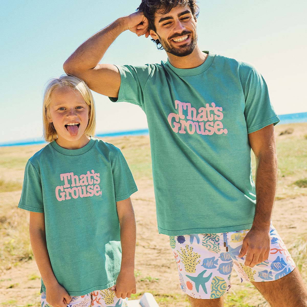 That’s Grouse Slang Tee in Green