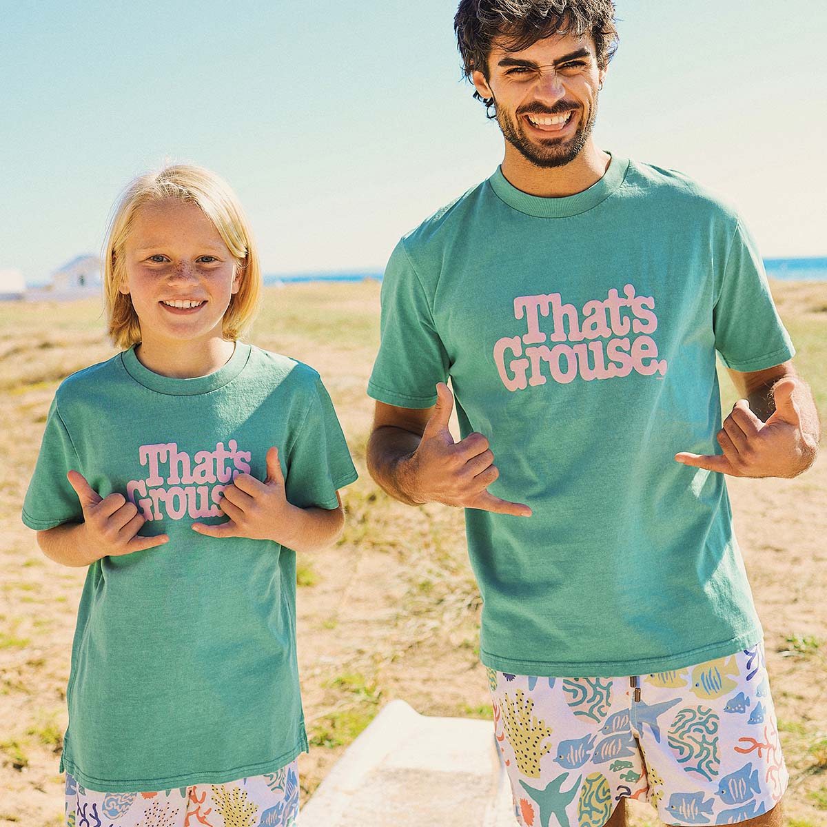 That’s Grouse Slang Tee in Green