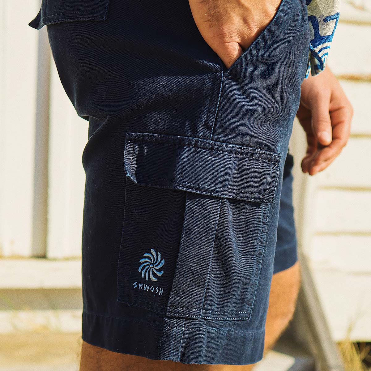 Utility Shorts in Navy